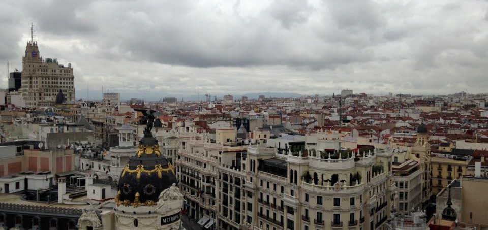Uitzicht over Madrid